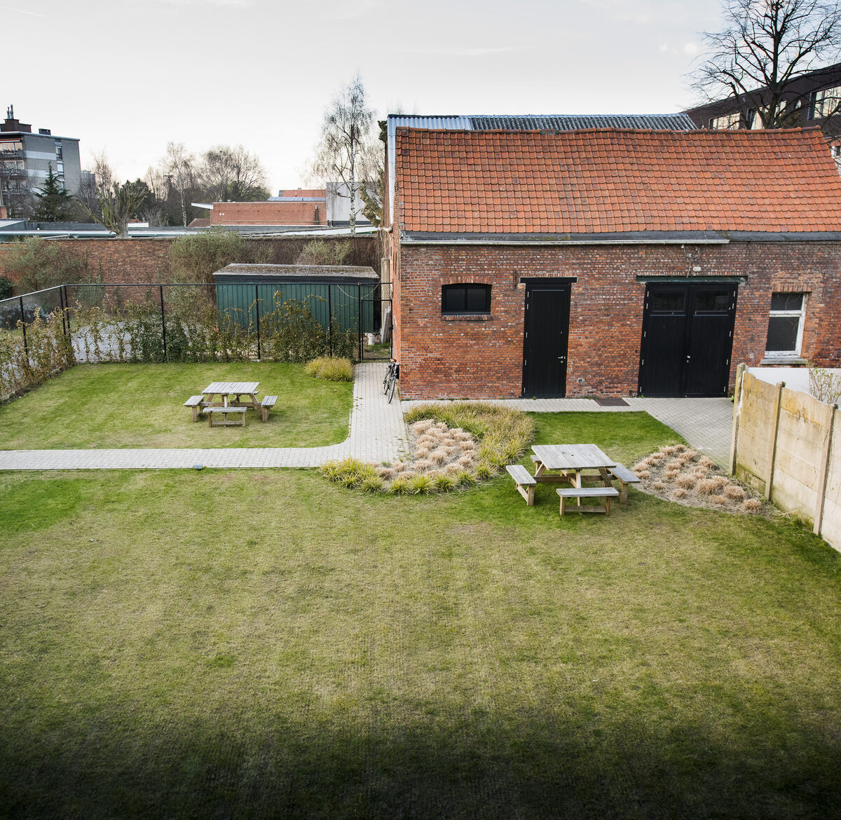 The garden at Boekstraat